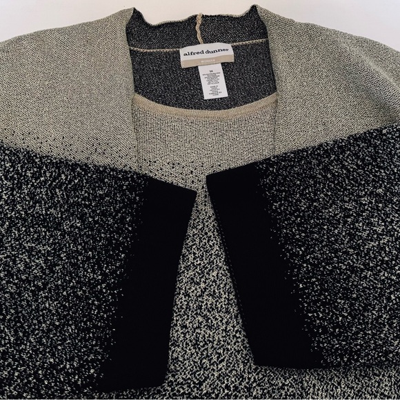 Alfred Dunner Woman Shimmer Ombre Gold Black 1 Pc Mock Sweater Set Size 3X NWT - Picture 7 of 16